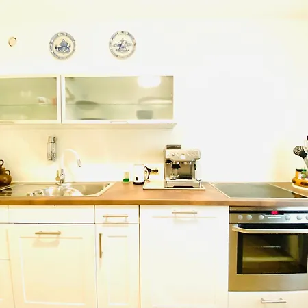 아파트 Hannovermesseapartment With Terrace *
